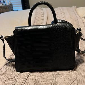 A new day (target) black croc crossbody bag